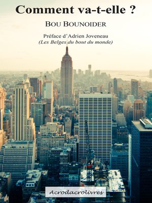 cover image of Comment va-t-elle ?